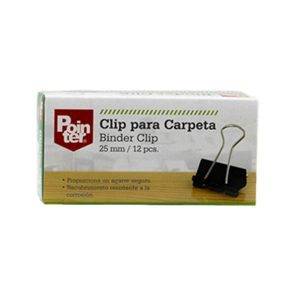 Clip para Carpeta de Pointer (25 mm)