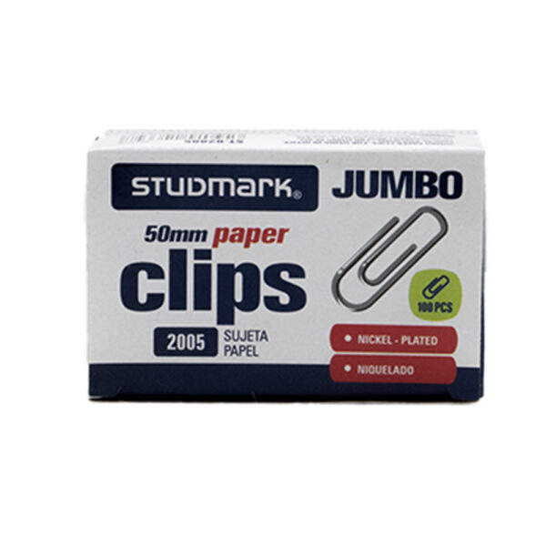 Studmark 50mm Clips de Papel (100 piezas)