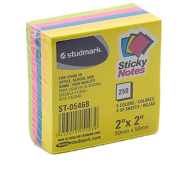 Pestañas adhesivas de Studymark 2" x 2"