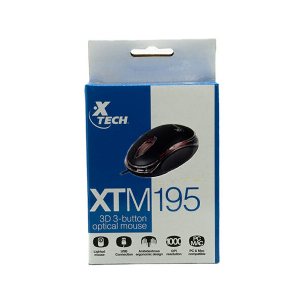 XTM195 Mouse Optical de X Tech